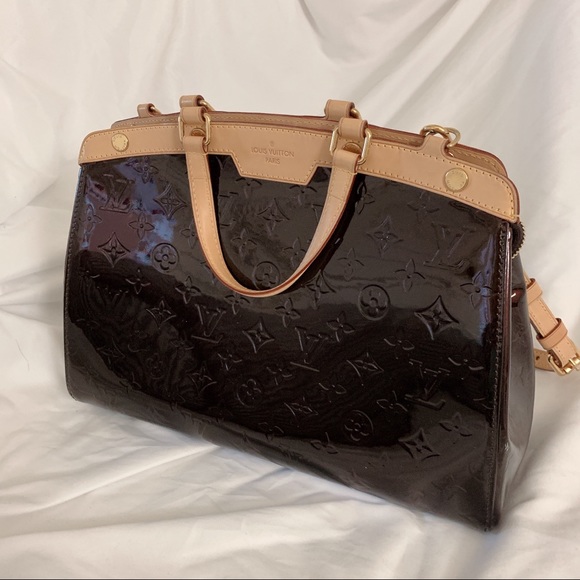 LOUIS VUITTON Brea Amarante Monogram Vernis - Picture 11 of 11